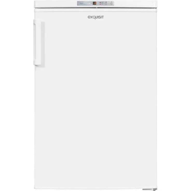 Exquisit GS80-HE-040E Gefrierschrank, freistehend, weiß, Schnellgefrieren, Breite 55 cm, Energieklasse E – Bild 6