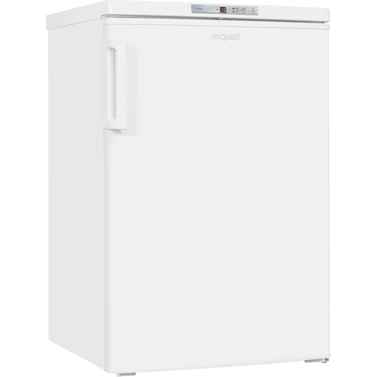 Exquisit GS80-HE-040E Gefrierschrank, freistehend, weiß, Schnellgefrieren, Breite 55 cm, Energieklasse E – Bild 7