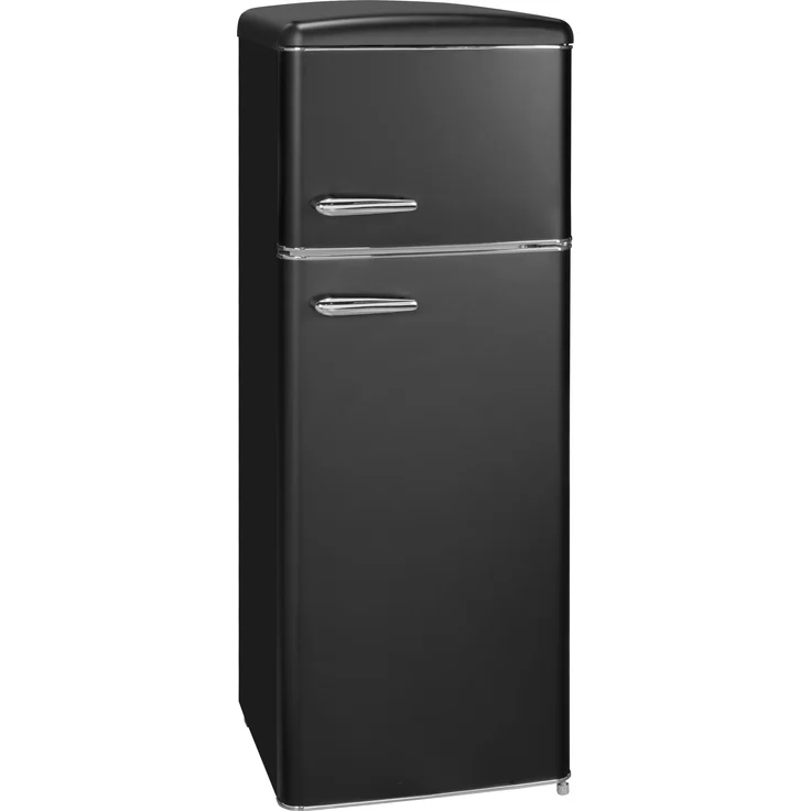 Exquisit RKGC270-45-H-160E Kühl-Gefrierkombination, freistehend, mattschwarz, LED, Breite 54.5 cm, Energieklasse E – Bild 6