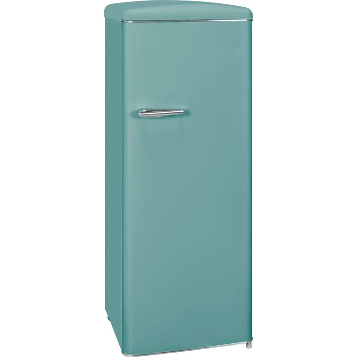 Exquisit RKS325-V-H-160F Kühlschrank, freistehend, taubenblau, Breite 54.5 cm, Energieklasse F – Bild 11