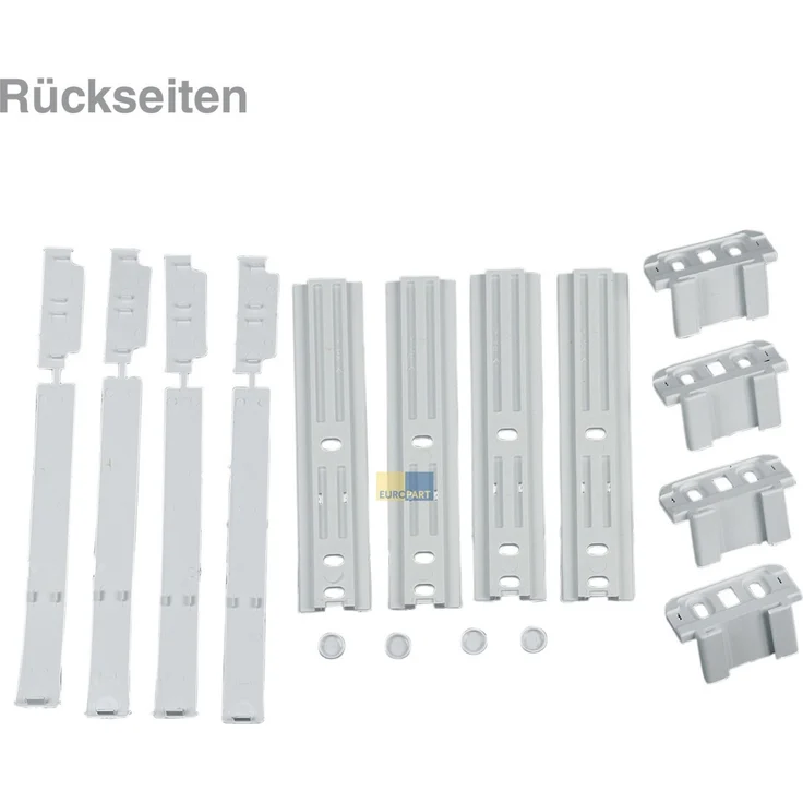 Bauknecht Whirlpool Türmontageset, Schleppscharnier, Scharnier Montageset für Tür Kühlschrank - Gefrierschrank Nr.: 481231019131 – Bild 7