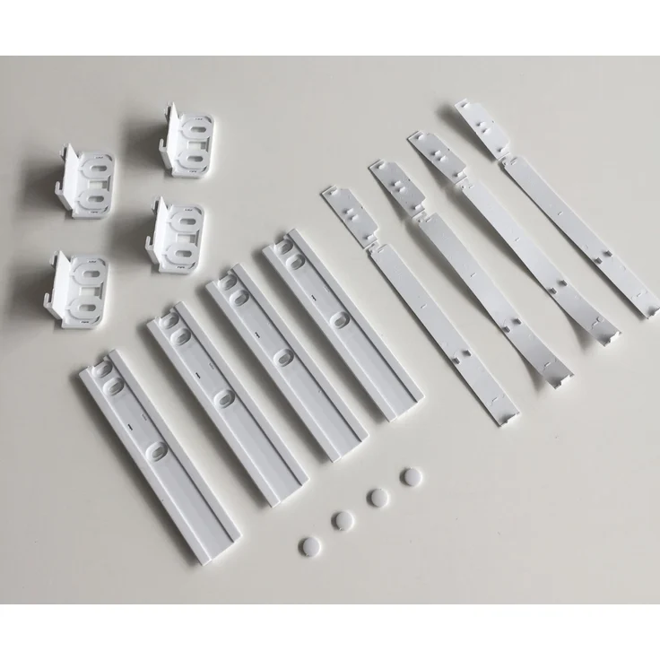 Bauknecht Whirlpool Türmontageset, Schleppscharnier, Scharnier Montageset für Tür Kühlschrank - Gefrierschrank Nr.: 481231019131 – Bild 4