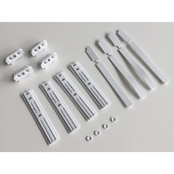 Bauknecht Whirlpool Türmontageset, Schleppscharnier, Scharnier Montageset für Tür Kühlschrank - Gefrierschrank Nr.: 481231019131 – Bild 5