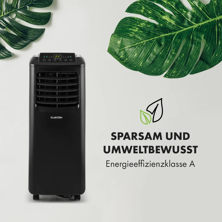 Klarstein Pure Blizzard Smart 9k mobile Klimaanlage 9000 BTU-2,6 kW Fernbedienung, schwarz, 10035808 – Bild 9