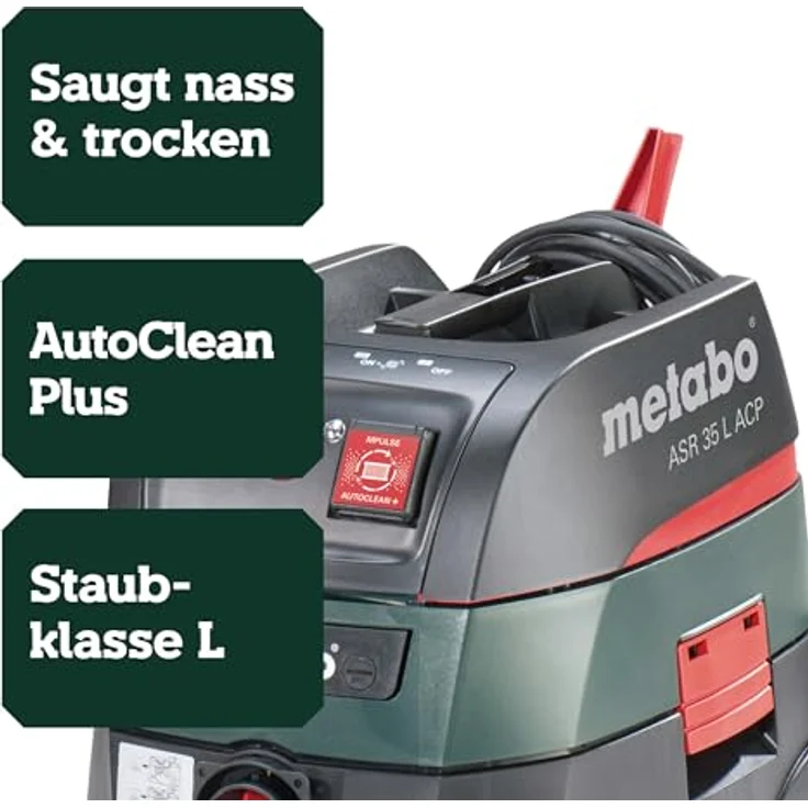 Metabo ASR 35 L Auto Clean – Bild 3