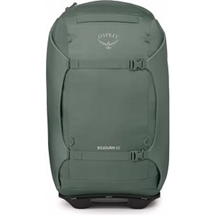Osprey Sojourn 60, Trolley-Rucksack aus recyceltem Nylon, grün, (60 l) mit übergroßen Rollen und intelligenten Staufächern – Bild 6
