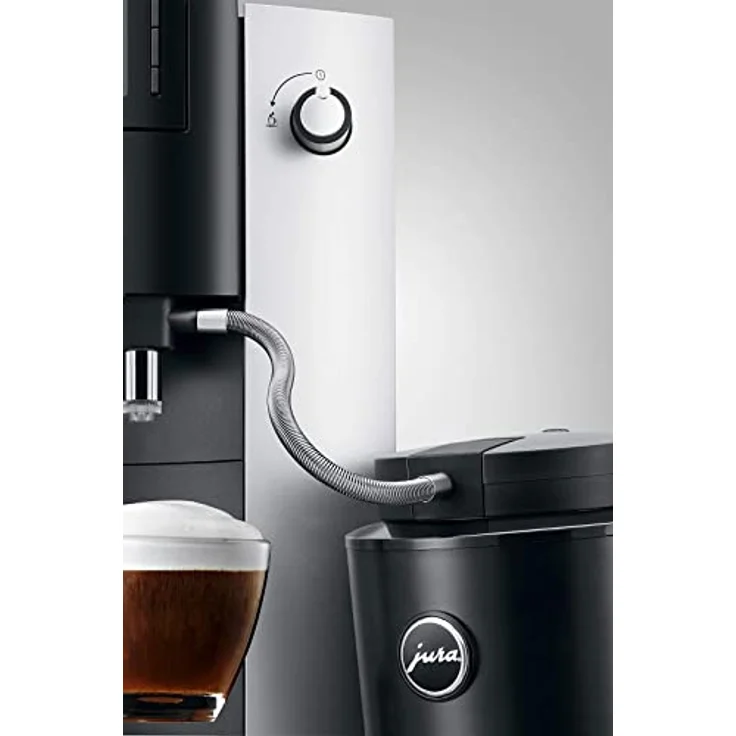 Jura 24112 Milchschlauch mit Edelstahlummantelung, Silber – Bild 3