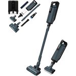 hoogo Akku-Staubsauger BS5 mit Beutel | 400 W | 30 kPa | kabellos | bis zu 60 Min. Laufzeit | Handstaubsauger | HEPA13-Filter | Tierhaarentfernung | LED-Beleuchtung