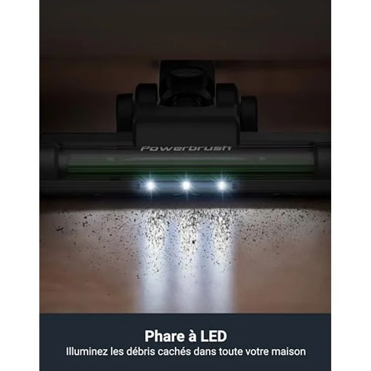 EUREKA NEC370 Akku Staubsauger, kabellos mit 2 herausnehmbaren Batterien, Überlegene Saugkraft & Filtersystem, 40*2 Min Laufzeit, Für Böden/Teppiche/Tierhaare – Bild 5