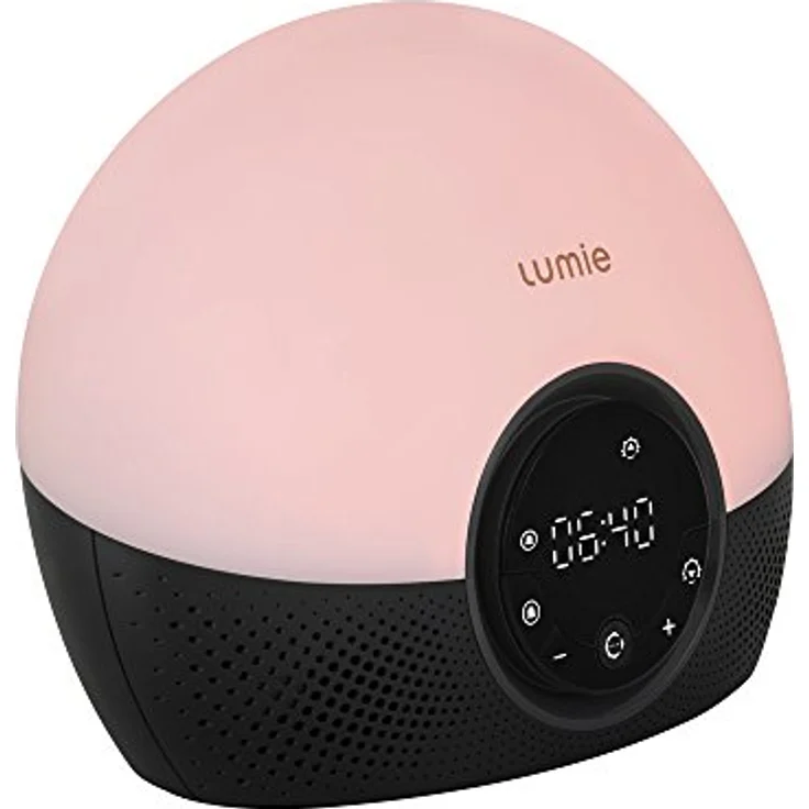 Lumie Bodyclock Glow 150, Lichtwecker mit 20-45 Minuten Sonnenaufgang, dimmbarem Display und 9 Einschlafklängen – Bild 2