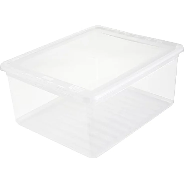 keeeper Aufbewahrungsbox mit Air Control System, 39 x 33,5 x 18 cm, 18 l, Bea, Transparent – Bild 3