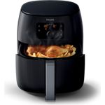 Philips HD9650-90 XXL Advance Premium Airfryer Heißluftfritteuse für 6 Personen, 7,3 Liter, schwarz