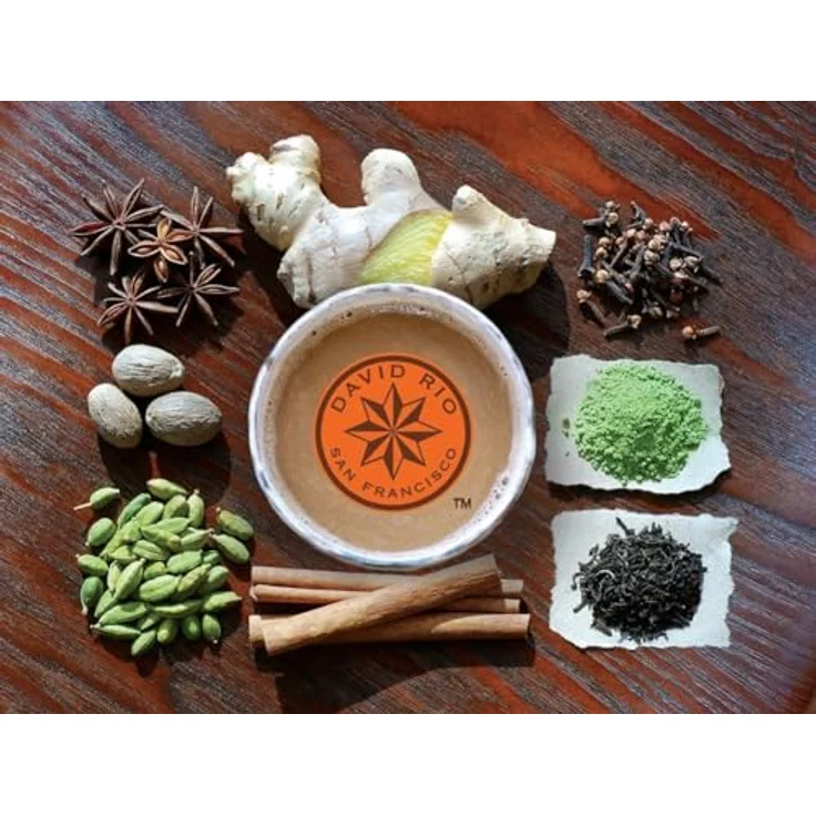 David Rio Flamingo Vanilla Chai Pulver, 337 g Getränkepulver für aromatischen Tee – Bild 7