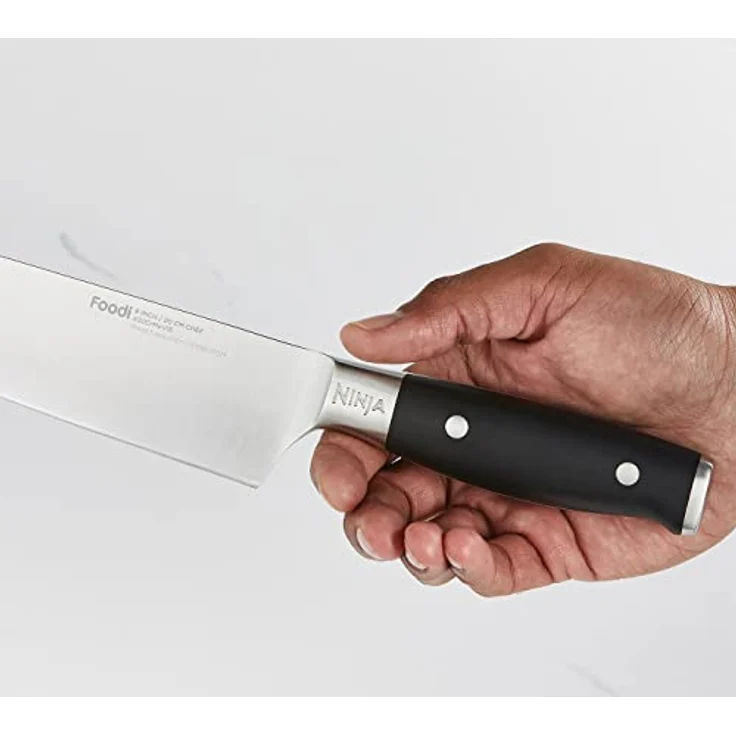 Ninja Foodi StaySharp-Messerblock mit integriertem Schärfer K32006EU, Edelstahl – Bild 5