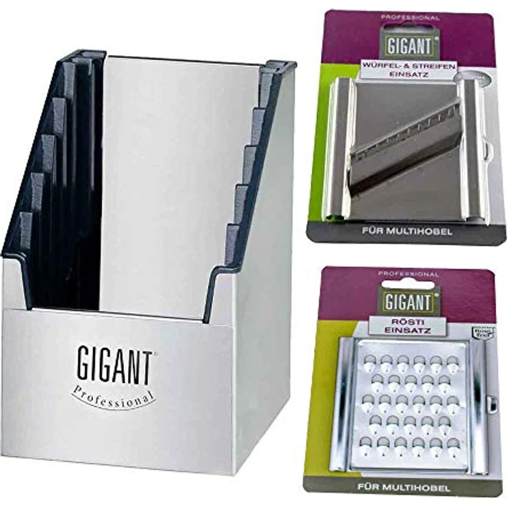 Gigant Multi Box für 4-fach Gemüsehobel mit 2 Einsätzen – Bild 2