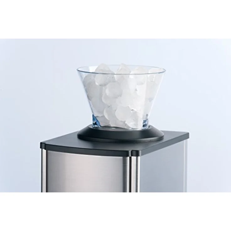 Trebs Edelstahl Eiscrusher ideal für Softdrinks, Cocktails oder kalte Nachtischzubereitung (1 kg zerkleinertes Eis pro Minute, Kapazität 3 Liter, 80 Watt) – Bild 3