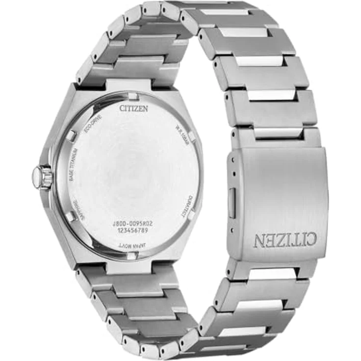 Citizen Herrenuhr Eco Drive AW0130-85LE, Solaruhr in dunklem Leder-Design – Bild 5