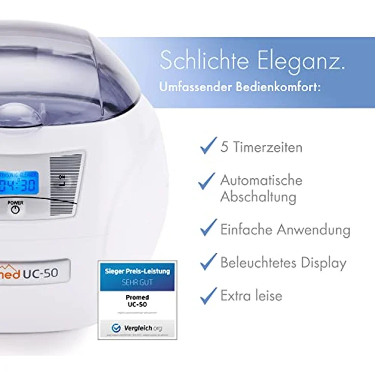 Promed Ultraschallreiniger Promed UC-50 – Bild 3