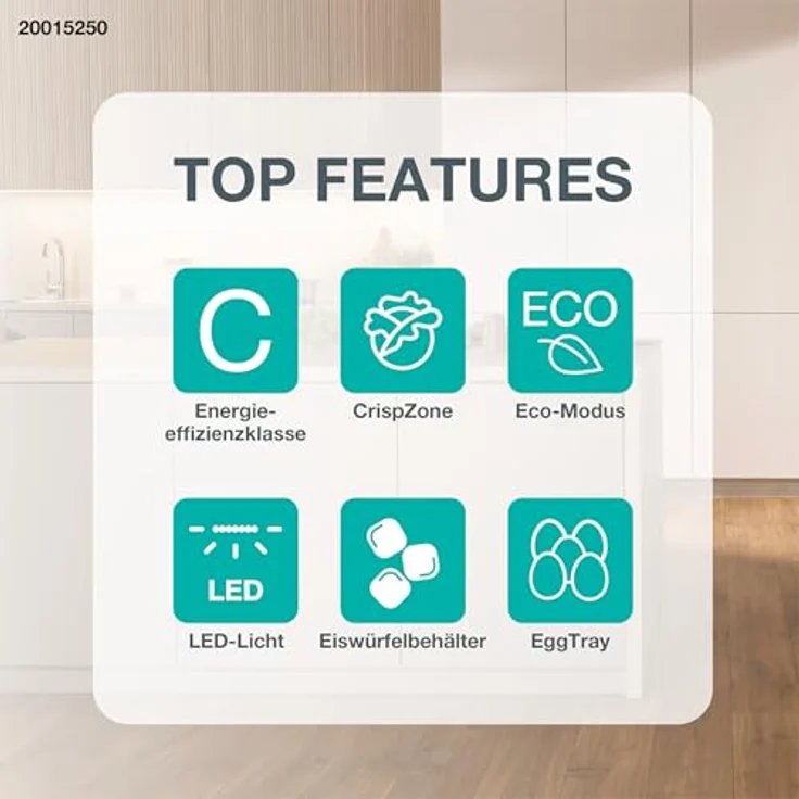 GORENJE Table Top Kühlschrank R49CPW, 133 l Kühlvolumen, LED-Innenbeleuchtung – Bild 4