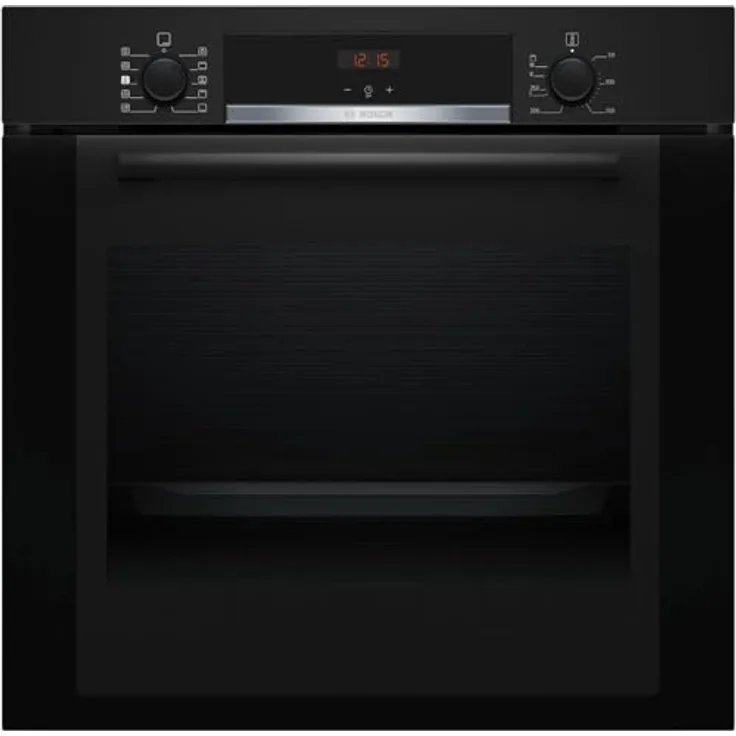 Bosch HQA334EB3 Elektrobackofen, Umluftofen, 71 Liter, multifunktional, Energieeffizienzklasse A+, schwarz