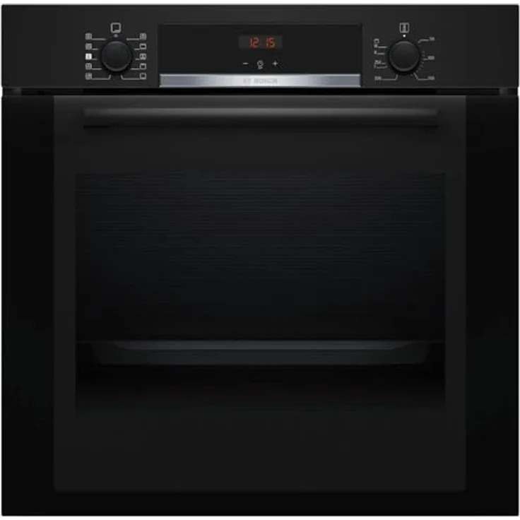 Bosch HQA334EB3 Elektrobackofen, Umluftofen, 71 Liter, multifunktional, Energieeffizienzklasse A+, schwarz