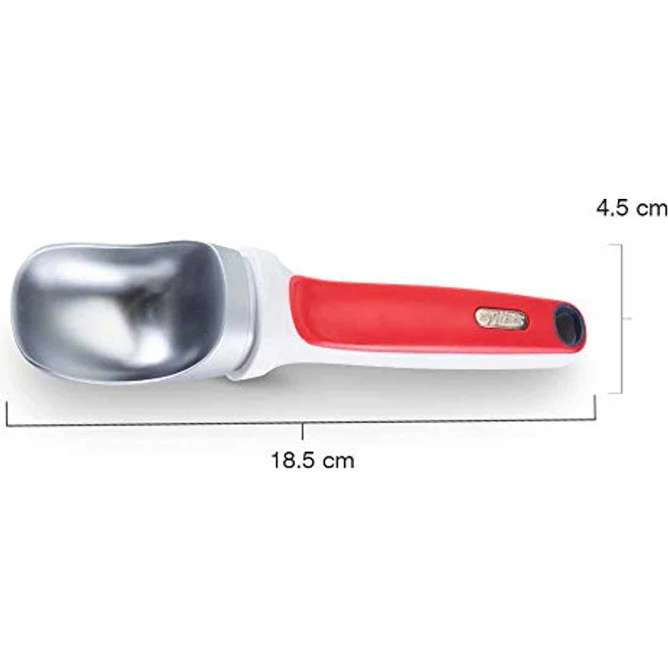 Zyliss Eisportionierer - Eiscremelöffel gleitet auch durch hartgefrorenes Eis, mit Zinklegierung und ergonomischem Griffdesign für müheloses Portionieren – Bild 8