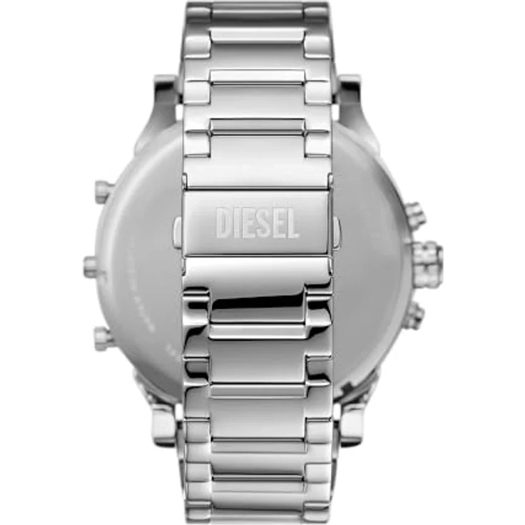 Diesel Watch DZ7482, Chronographen-Anzeige, Edelstahlarmband, silber – Bild 4