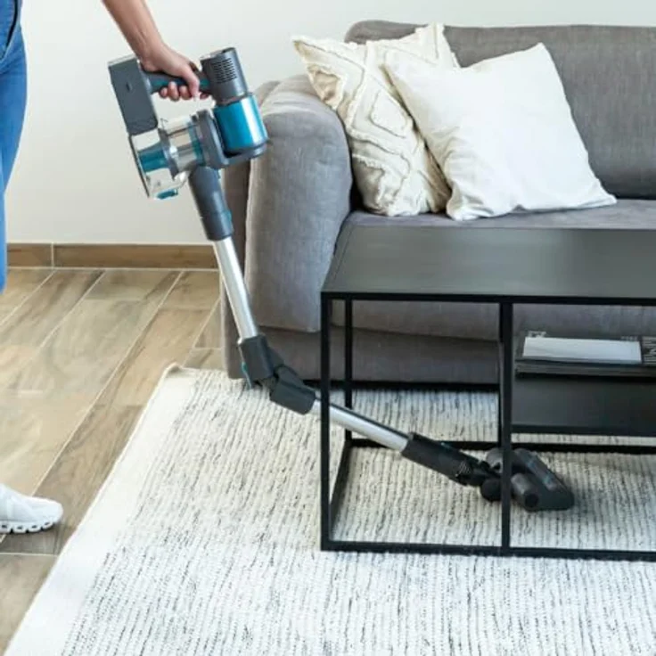LIVINGTON Sense IQ Handstaubsauger mit Schmutzerkennung, Knickgelenk, LED-Bürste & 5-Fach-Filter – Bild 4