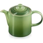 Le Creuset Wasserkessel Kone, emaillierter Stahl Wasserkocher, Karibik Blau mit Pfeif-Funktion