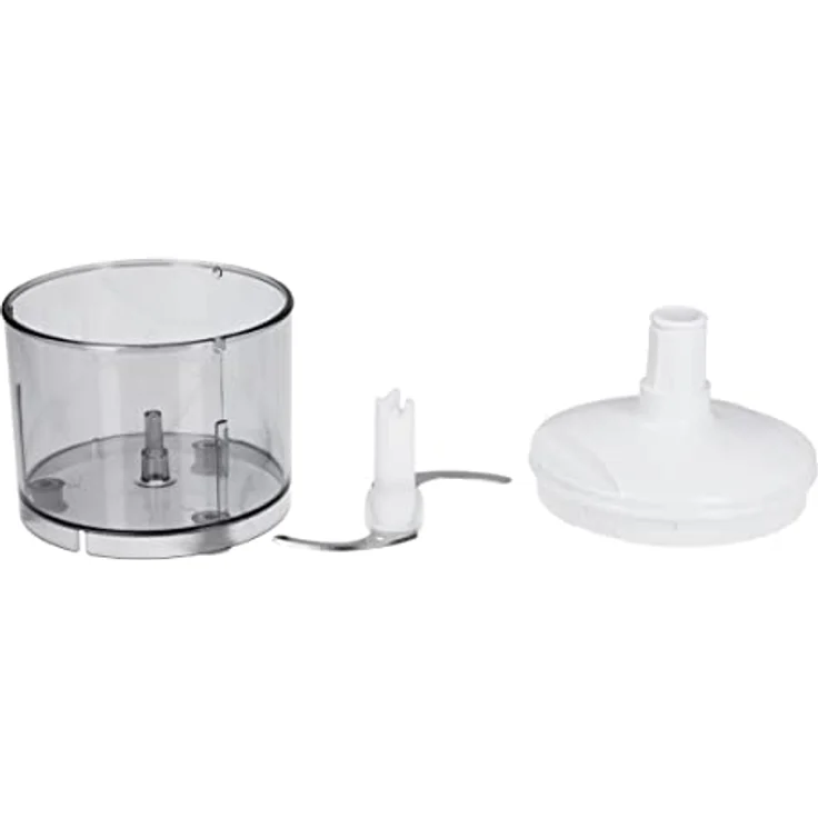 BSH Universalzerkleinerer Zerkleinerer Pürierbehälter Becher Mixbecher Küchenmaschine ORIGINAL Bosch Siemens 00657247 657247, weiß – Bild 2