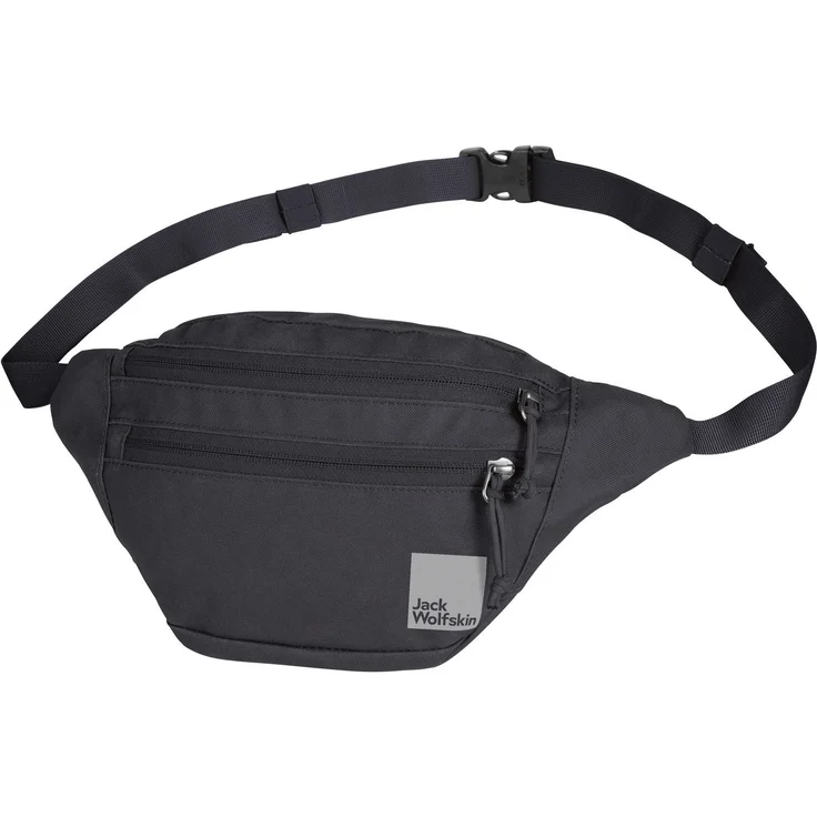 Jack Wolfskin Gürteltasche Konya Hipbag Black, recycelte Materialien, PFC-frei – Bild 1