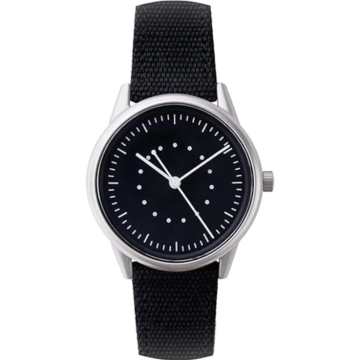 mudita Minimalistisch Automatikuhr für Herren und Damen - Miyota Automatikwerk, Bananatex Veganarmband, Saphirglas