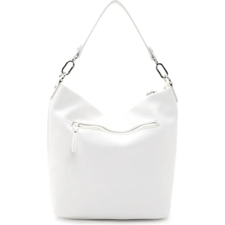 Suri Frey Beutel Debby, Handtasche aus Feinsynthetik mit Logo-Prägung, Weiß, 35 x 31 x 15 cm – Bild 6