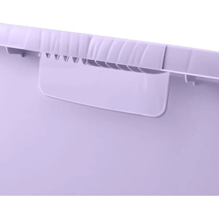 keeeper aenna Wäschewanne, stabiler Kunststoff, 52 l, Soft Purple, ergonomische Griffe, platzsparend und vielseitig – Bild 5