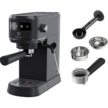 Cucina Di Modena Espressomaschine: Espresso-Siebträgermaschine Mit Milchaufschäumer Und Milchtank (Kaffeemaschinen