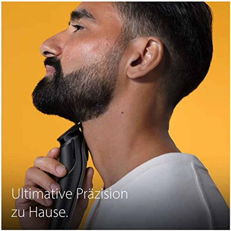 Braun Barttrimmer, Trimmer/Haarschneider Herren, Haarschneidemaschine mit ultrascharfer Klinge, 40 Längeneinstellungen, Tasche, 100 Min. kabellose Laufzeit, wasserdicht, Geschenk Mann, BT5450 – Bild 2
