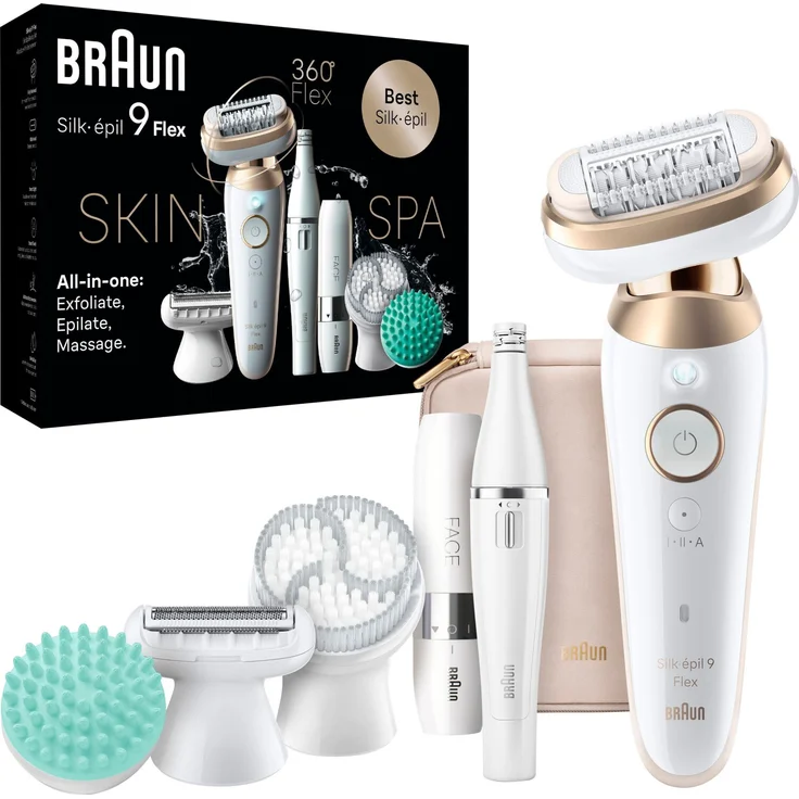 Braun Silk-épil 9 Flex SkinSpa 9-681 Epilierer – Bild 1