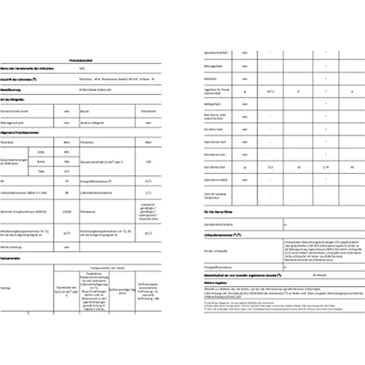 AEG RTS811DXAW 923421207 Kühlschrank, freistehend, Energieklasse D – Bild 10