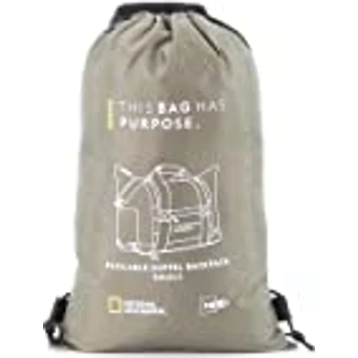 NATIONAL GEOGRAPHIC Umhängetasche Pathway, faltbare Handgepäcktasche aus recyceltem Polyester, nachhaltig und leicht – Bild 9