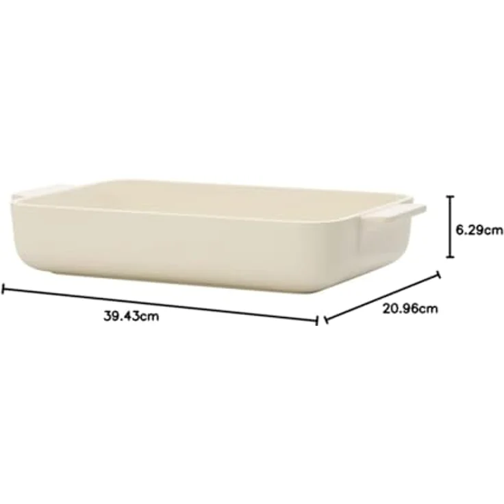 Villeroy & Boch Clever Cooking Rechteckige Backform, 11.75 zoll, Premium Porzellan, Weiß – Bild 5