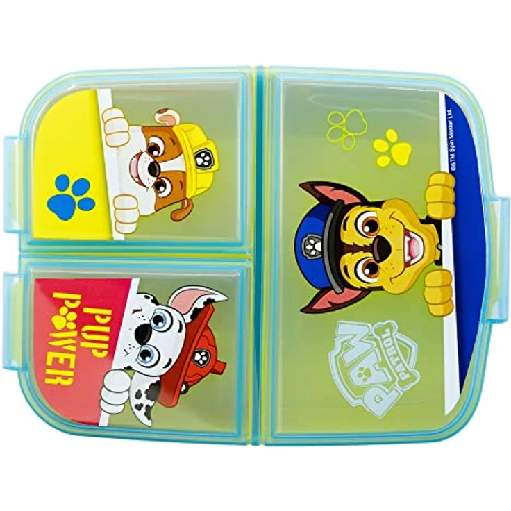 Stor BROTDOSE MIT MEHREREN FÄCHERN | PAW PATROL PUP POWER – Bild 2