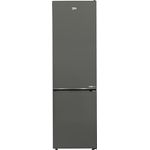 Beko B7RCNE408HG freistehende Kühl/-Gefrierkombination, 355 l Nettovolumen, 249 l Kühlen, 106 l Gefrieren, NoFrost, AeroFlow, HarvestFresh, Multizone, 3 Gefrierschubladen, Manhattan Gray