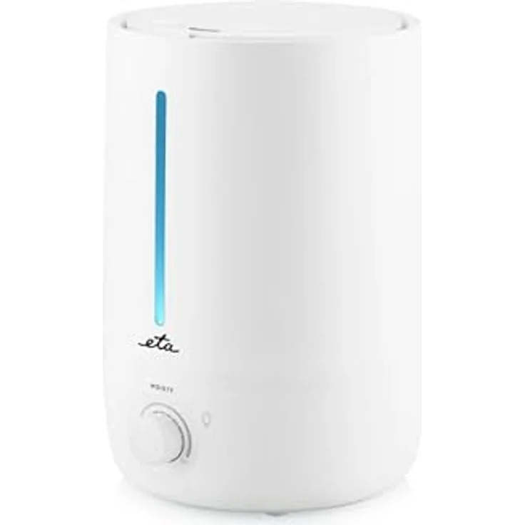 ETA Moisty Ultraschall-Luftbefeuchter, max. 300ml/h, 5l Tank, Ionisation, Aromatherapie, Hintergrundbeleuchtung, für Räume bis 40 m², bis zu 30 Stunden Dauerbetrieb – Bild 2