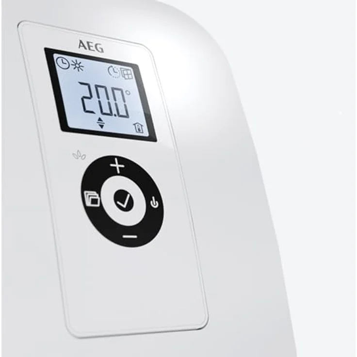 AEG Ventilatorheizung VH Comfort für Badezimmer, Beleuchtetes LC-Display, Silent-mode, 3-stufiges Sicherheitskonzept, Ökodesign 2018, 2000 W, 238722, Heizlüfter – Bild 5