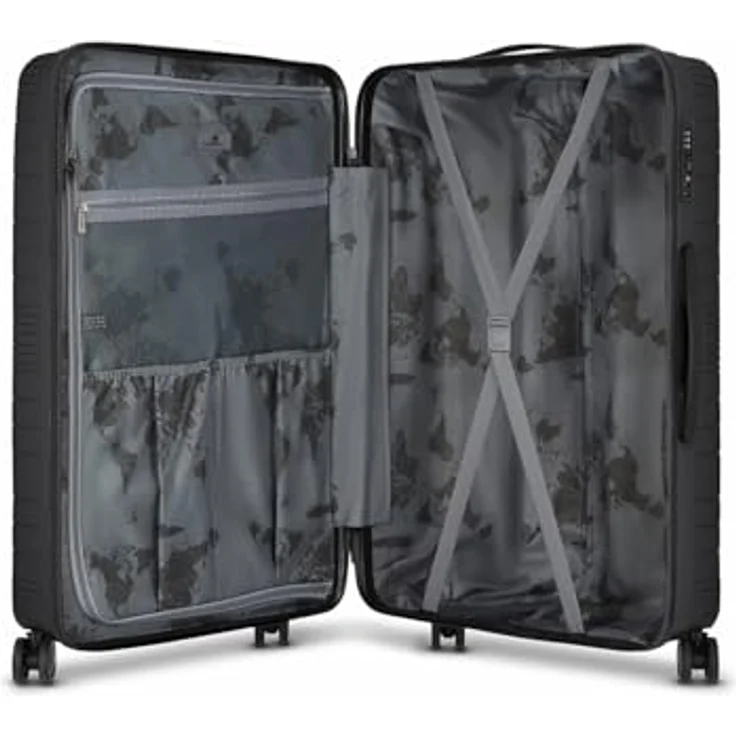 Franky Dallas 3.0 Hartschalen-Trolley mit 4 Rollen 75cm | Ausgestattet mit TSA-Schloss, Leicht | Carry on Luggage für Männer-Frauen - Ideal für Flug-Geschäftsreisen – Bild 5