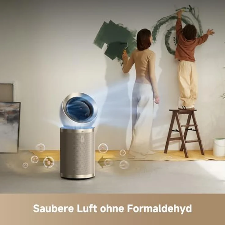 Dreame AirPursue PM20, Luftreiniger mit Enviro-Erkennung, Dualflow-Modulation, 3 Sekunden Aufheizzeit und mehrstufiger Filtertechnologie – Bild 5