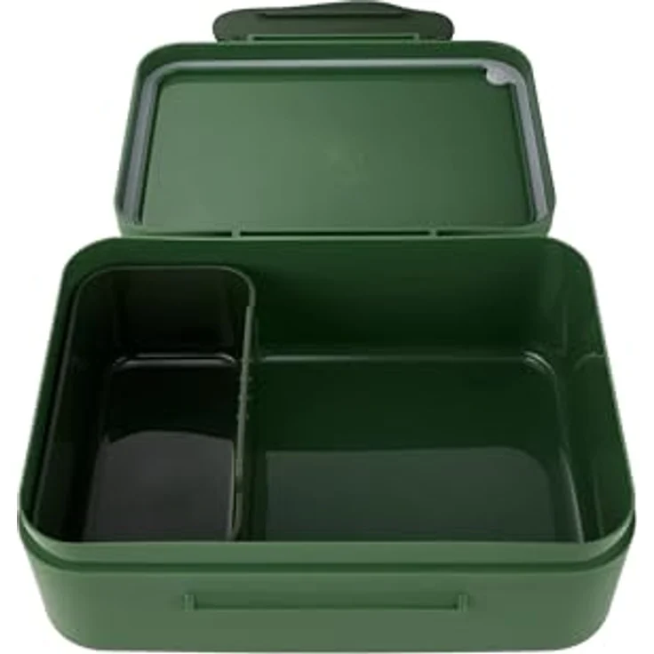 ergobag Lunchbox Brotdose, Tritan, mit Trennfach für Obst und Gemüse, BPA-frei, spülmaschinenfest – Bild 3