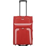 paklite 2-Rad Koffer Größe M, Gepäck Serie ORLANDO: Klassischer Weichgepäck Trolley im zeitlosen Design, 63 cm, 58 Liter