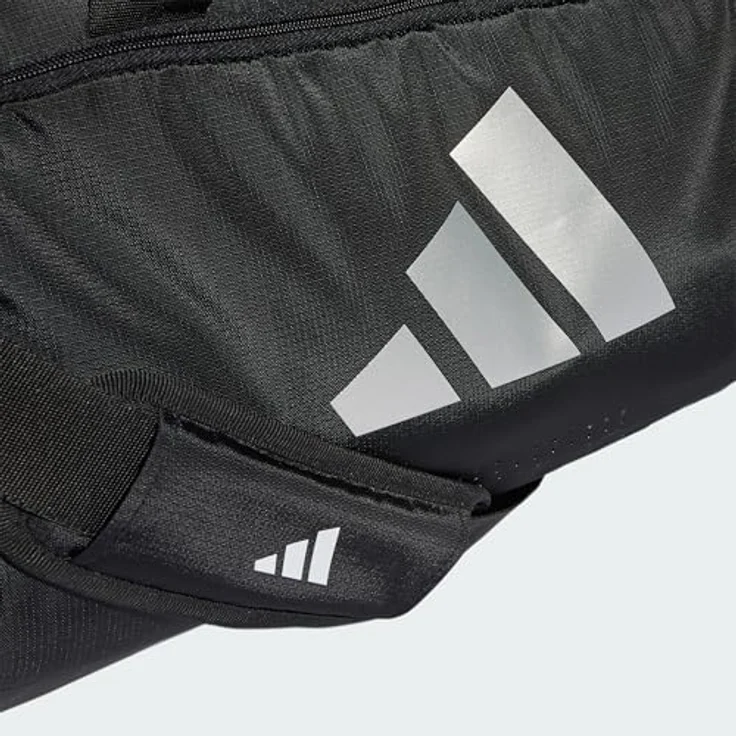 adidas Performance DEF GYM BAG S, Sporttasche mit großzügigem Hauptfach und Reißverschlusstasche, schwarz – Bild 3