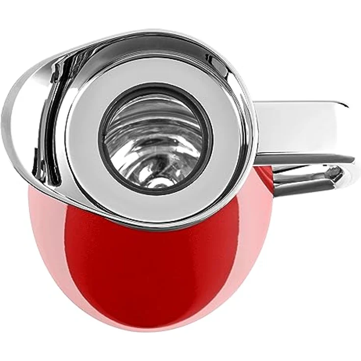 Emsa F4140300 Plaza Isolierkanne, 1 Liter, Rot – Bild 4